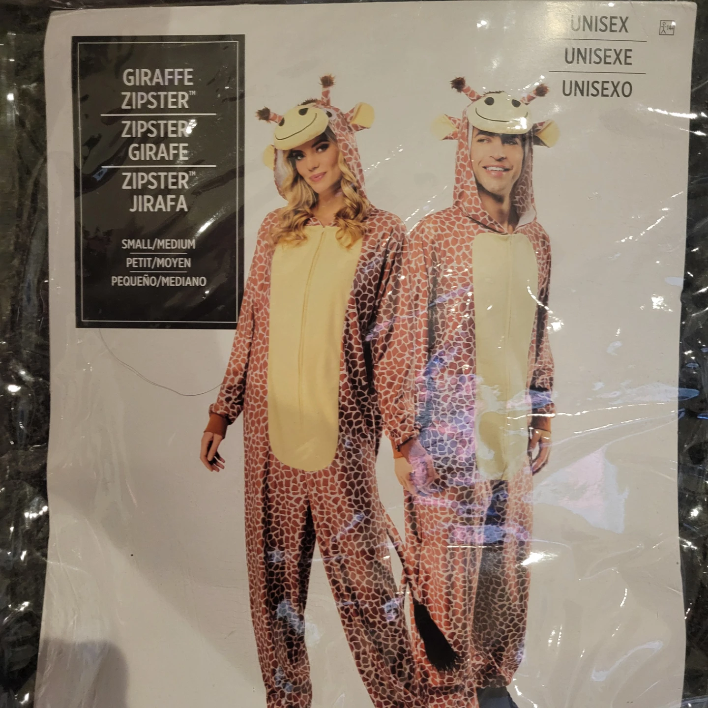 Giraffe Zipster Costume-Unisex