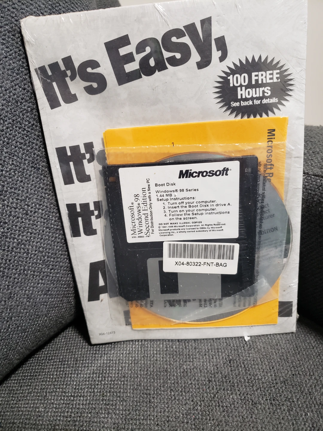 Microsoft Windows 98 Second Edition License Pack