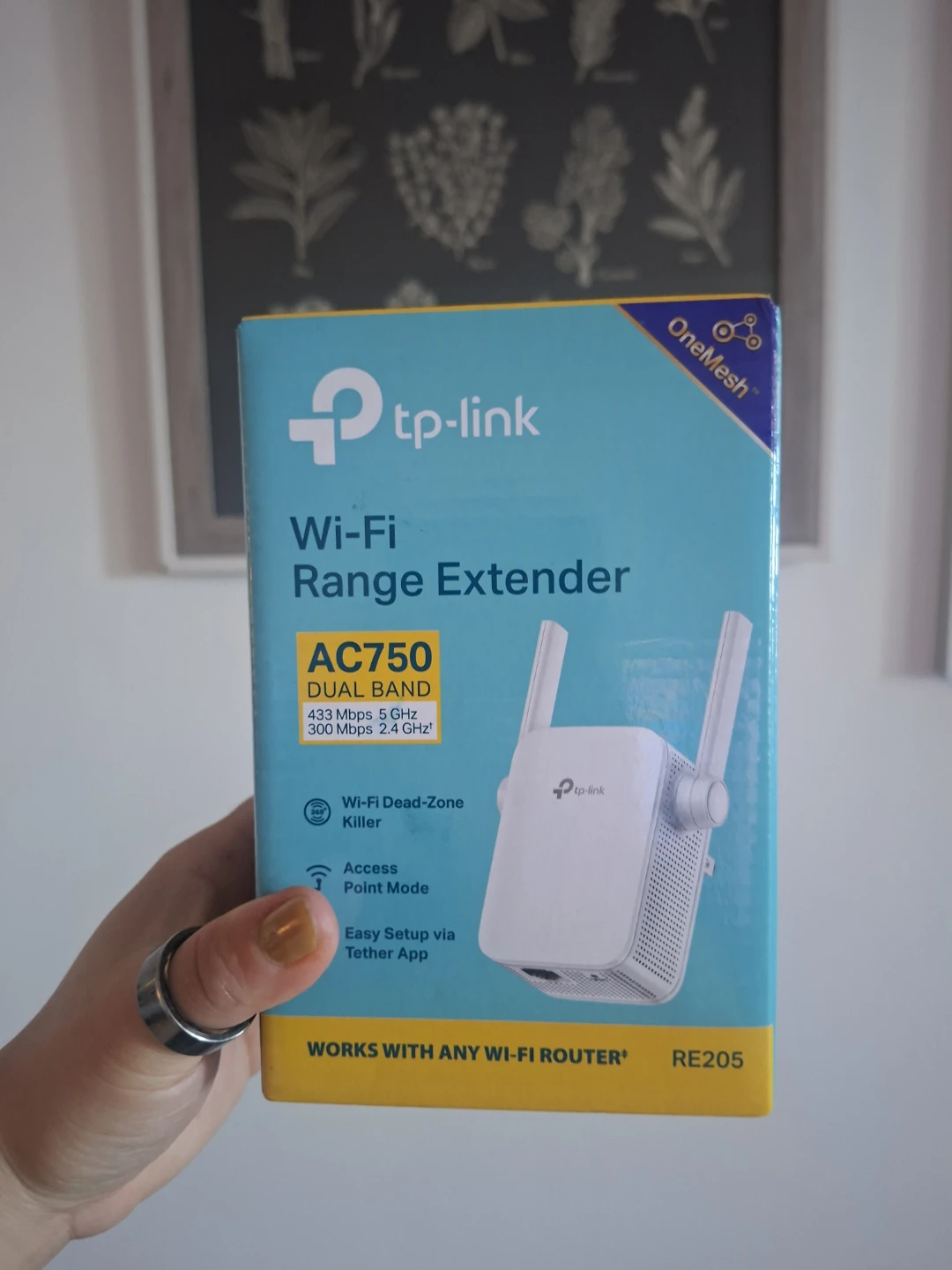 TP-Link RE215 AC750 Mesh Wi-Fi Range Extender - photo 2