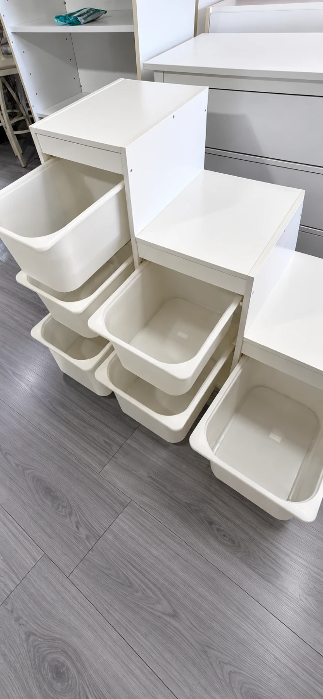 IKEA Trofast White Storage Unit - photo 4