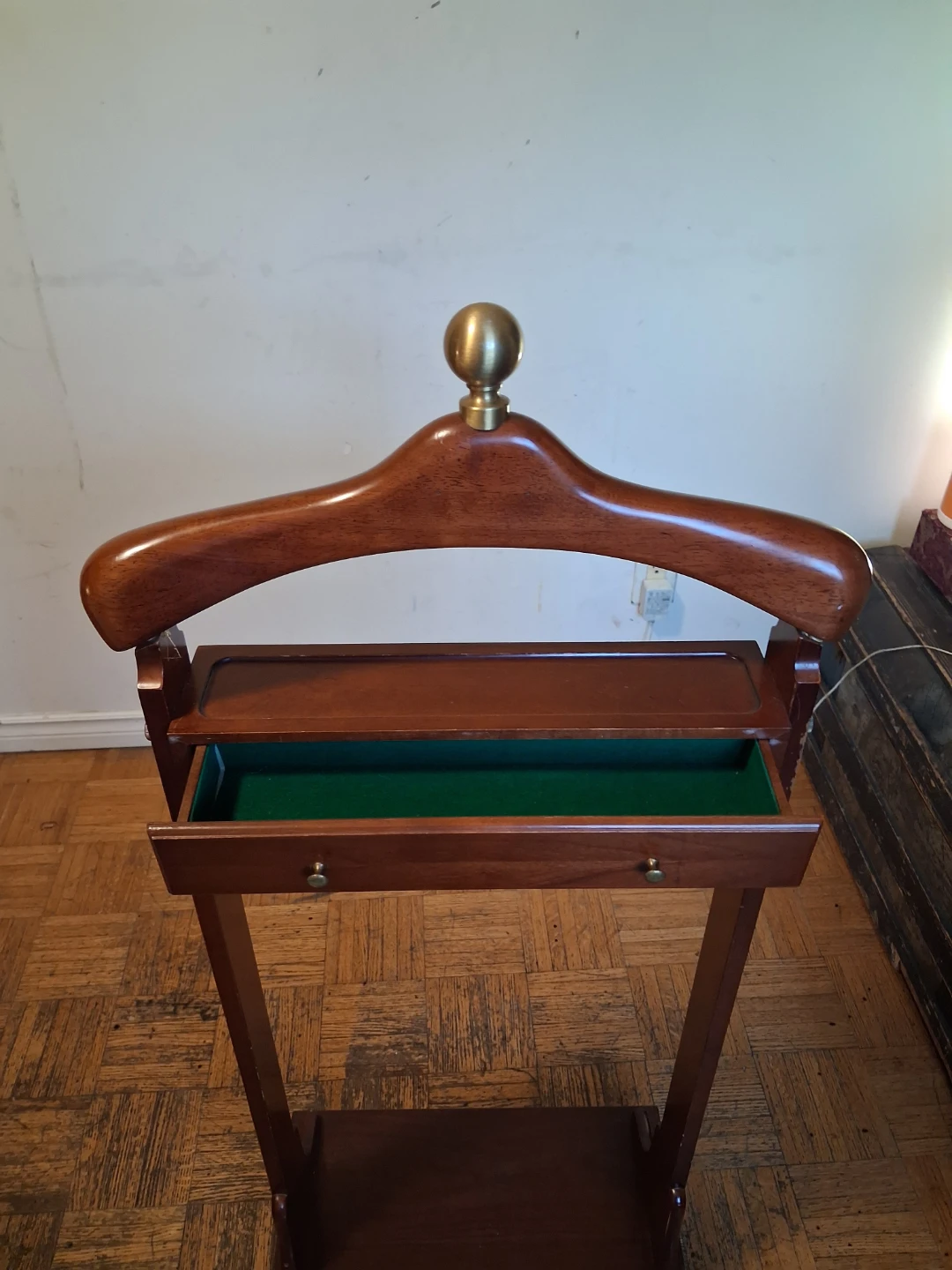 Wooden Valet Stand