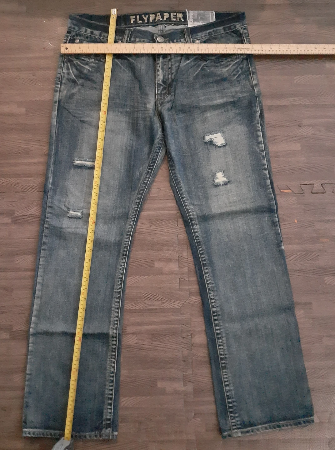 Flypaper Denim Jeans Size 38x34 VINTAGE Y2K