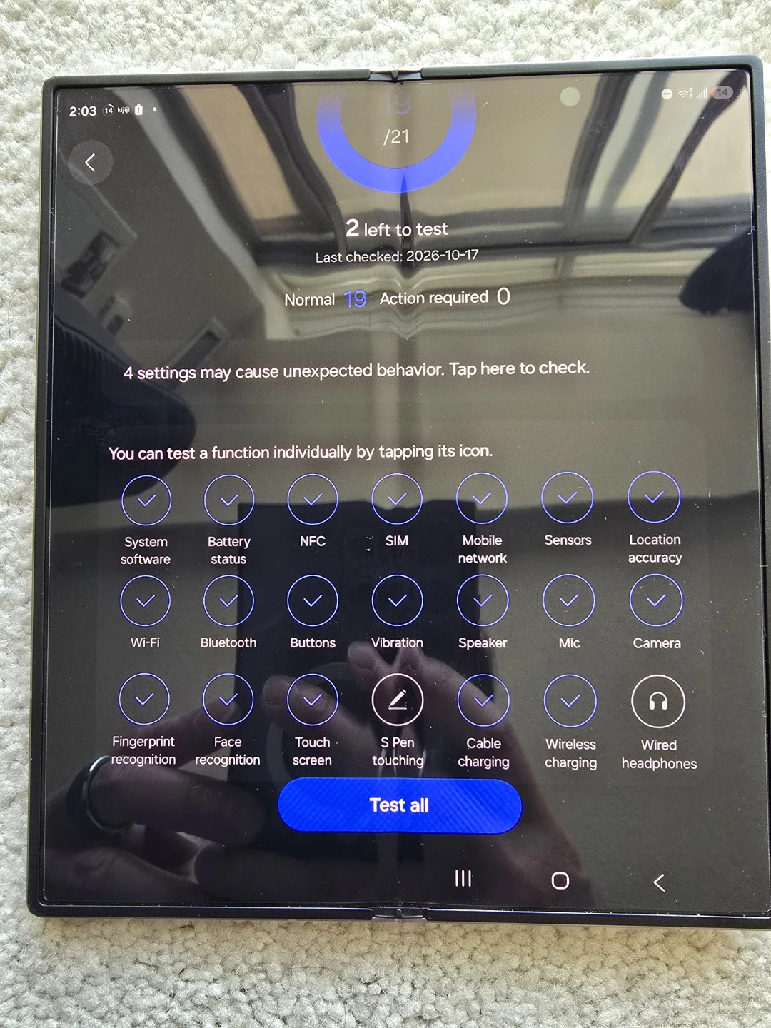 Samsung Galaxy Z Fold6 5G 12GB-256GB-Silver Shadow