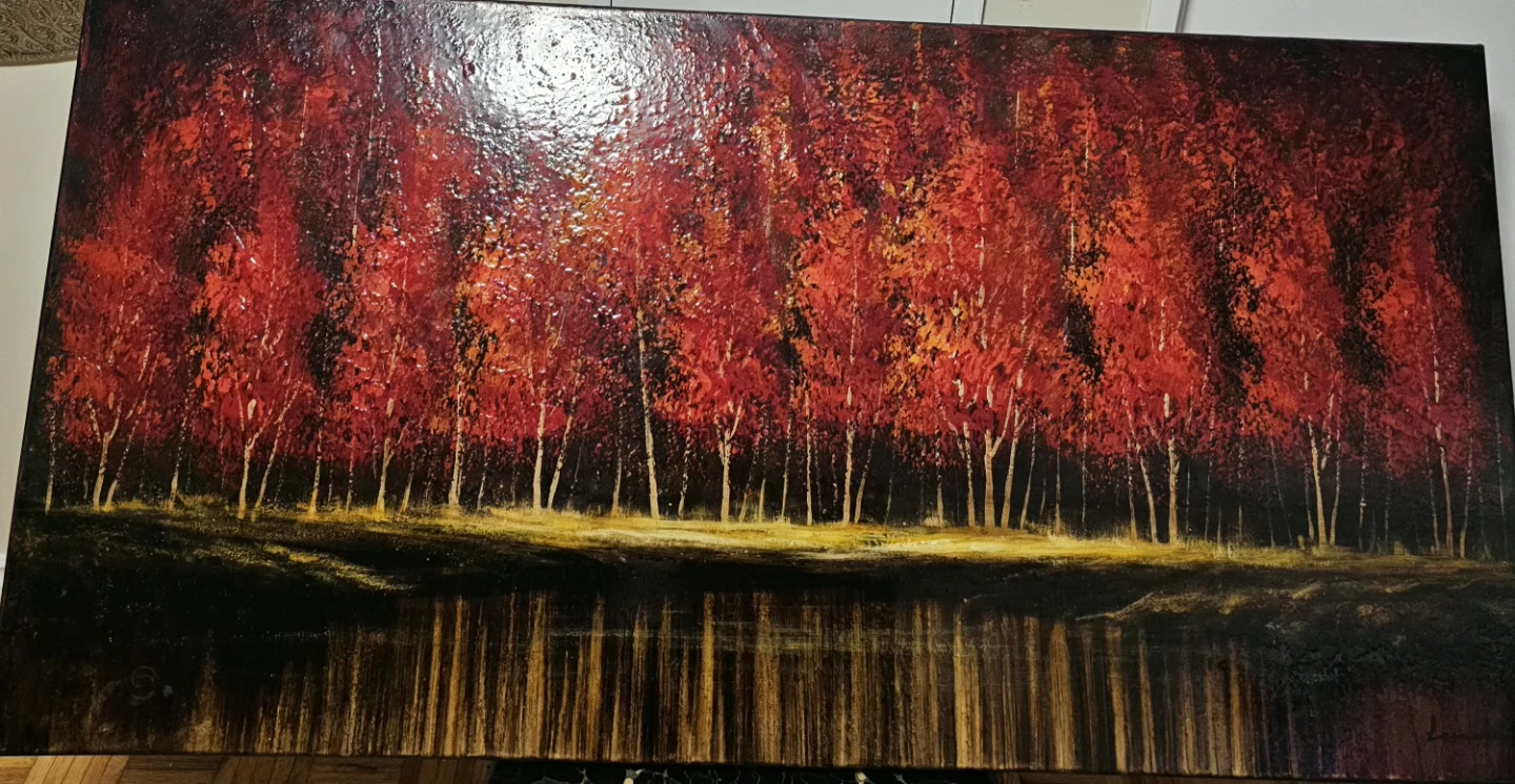 The Ruby Forest Oil Painting - photo 3