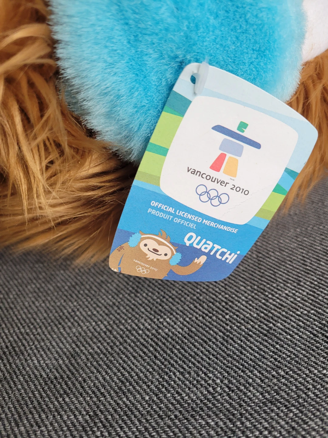 Vancouver 2010 Olympic Games Quatchi Mascot Plush