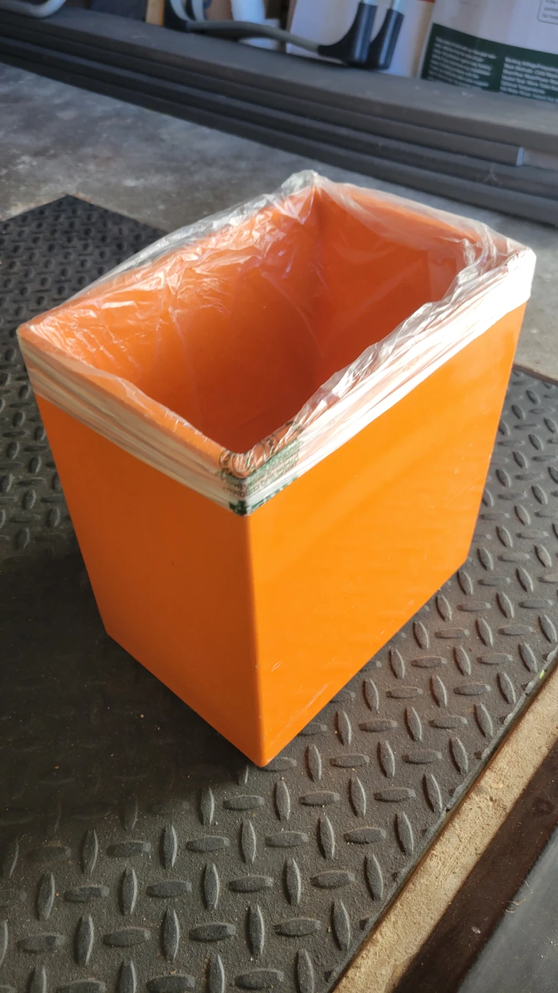 Jonathan Adler Signature Lacquer Wastebasket - photo 2
