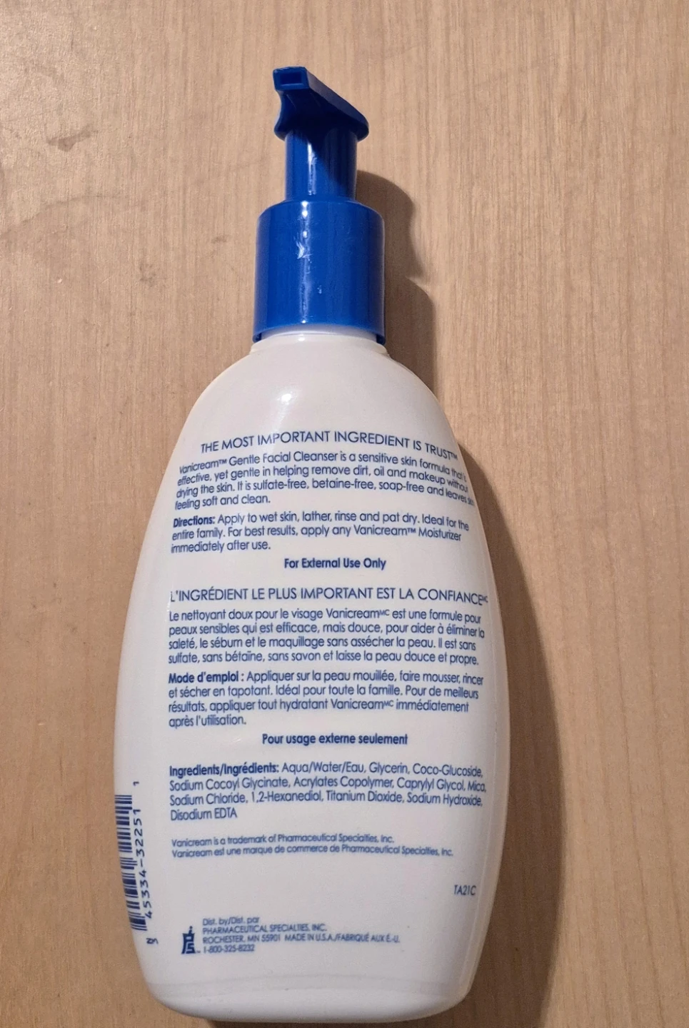 BNIB)Vanicream Gentle Facial Cleanser - photo 2