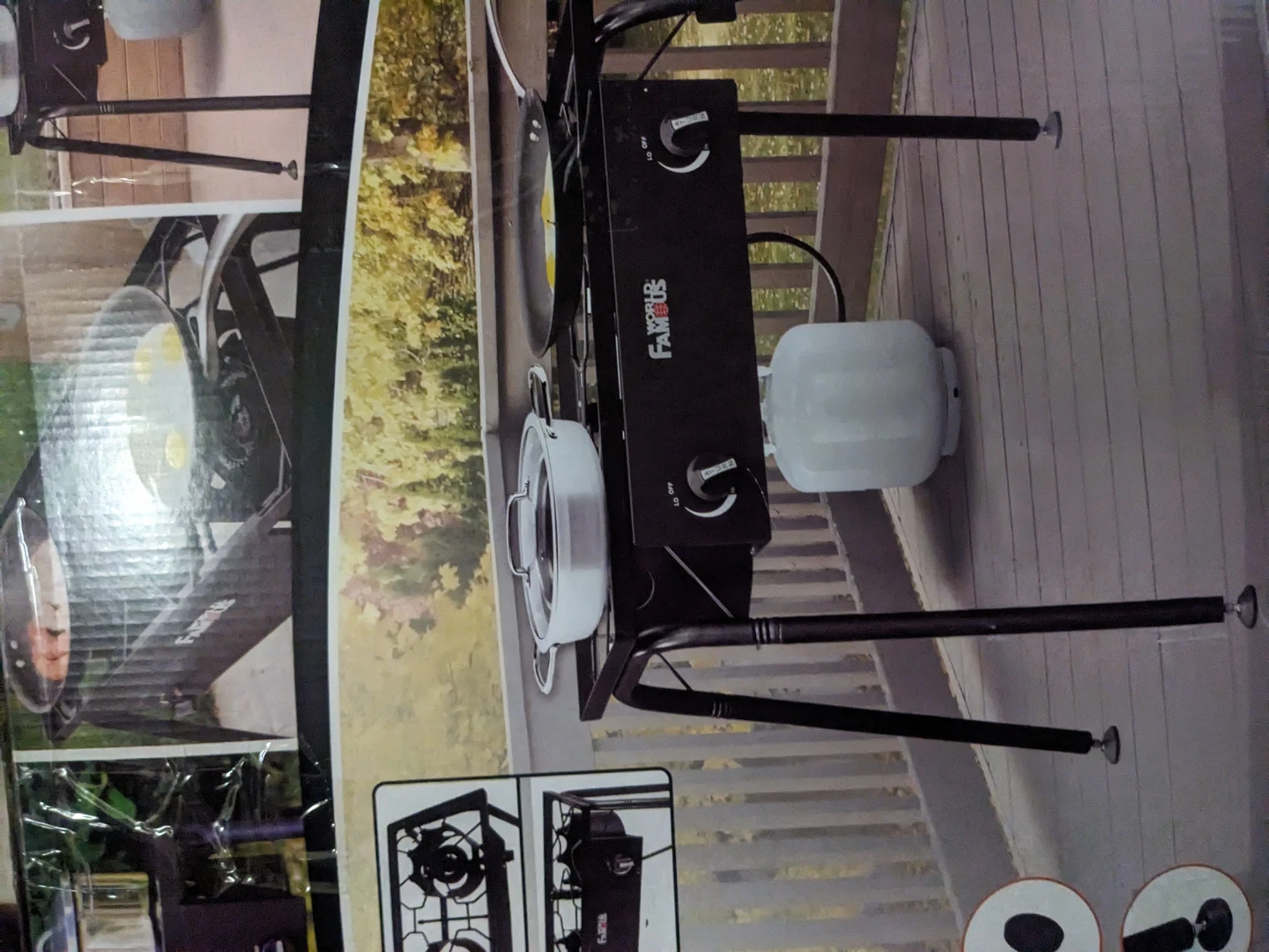 Outdoor propane stove - photo 3