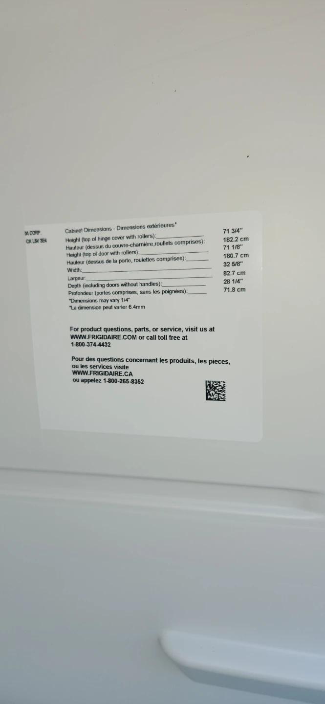 Frigidaire Eventemp Upright Freezer - photo 4
