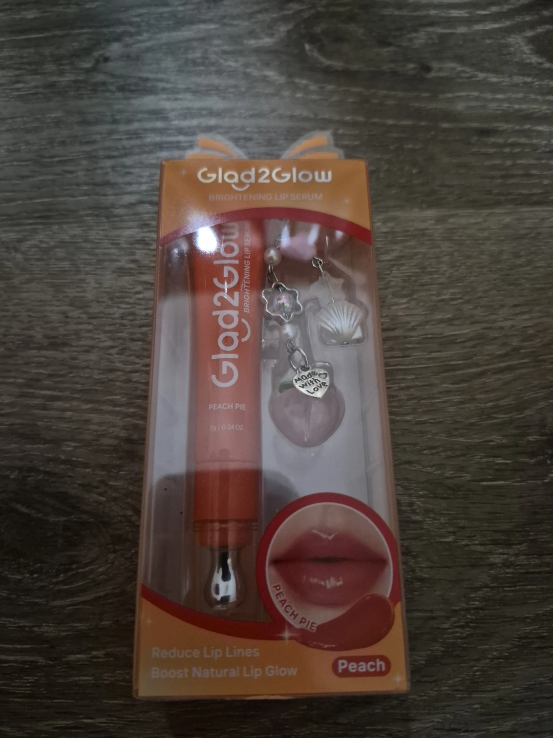 Lip gloss (peach pie)