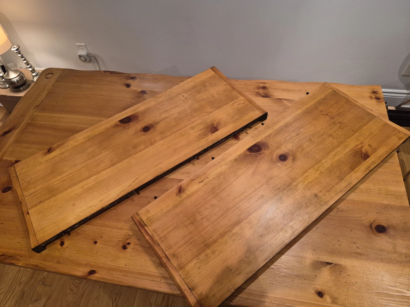 Rustic Pine Extendable Dining Table - photo 5