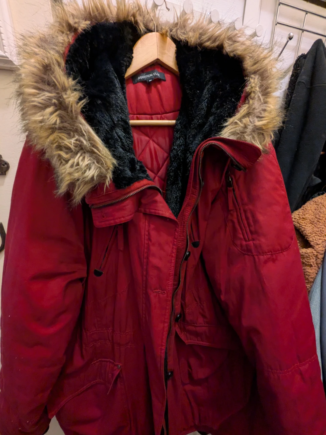 Addition Elle Red Winter Parka 3X