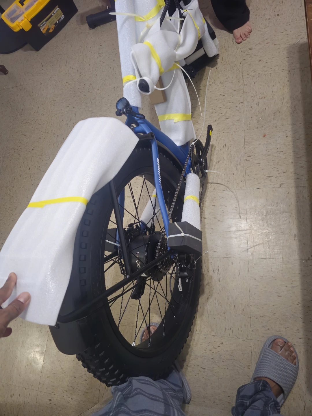 Wooken Blue Electric Fat Tire Bike - photo 3