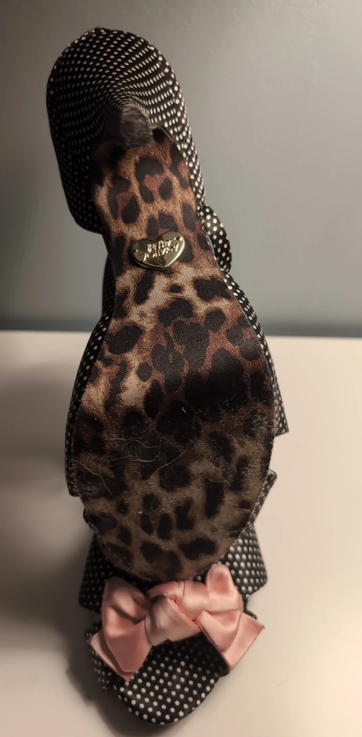 Betsey Johnson Polka Dot Heels
