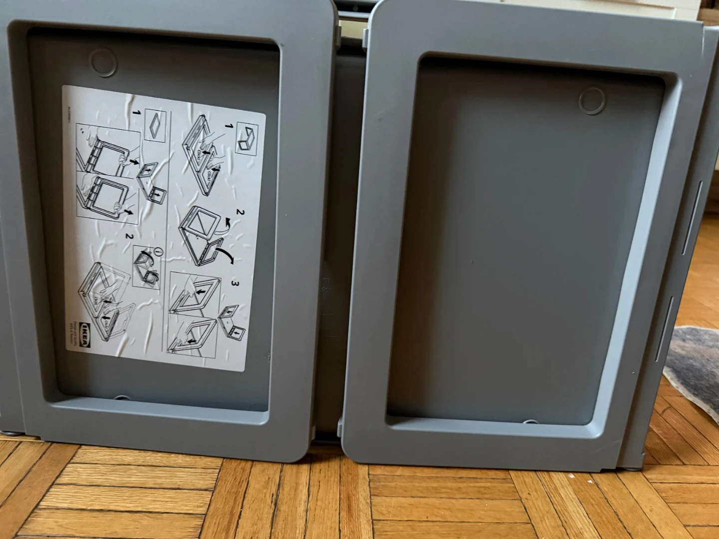 IKEA Grey Foldable Tray