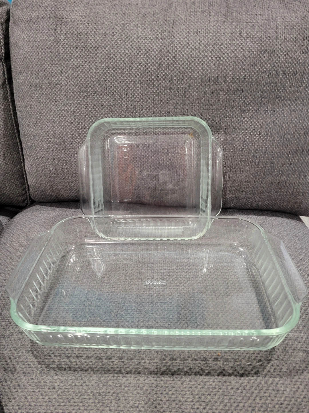 Set of 2 pyrex casserole dishes - photo 2