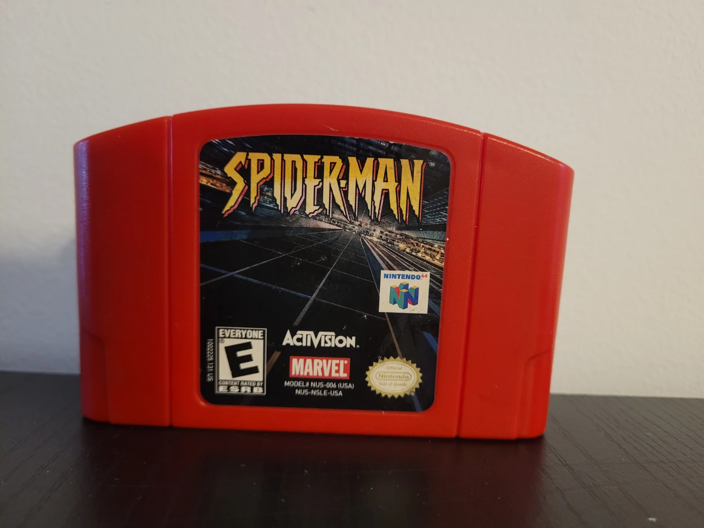 Spider-Man Nintendo 64 Game Cartridge