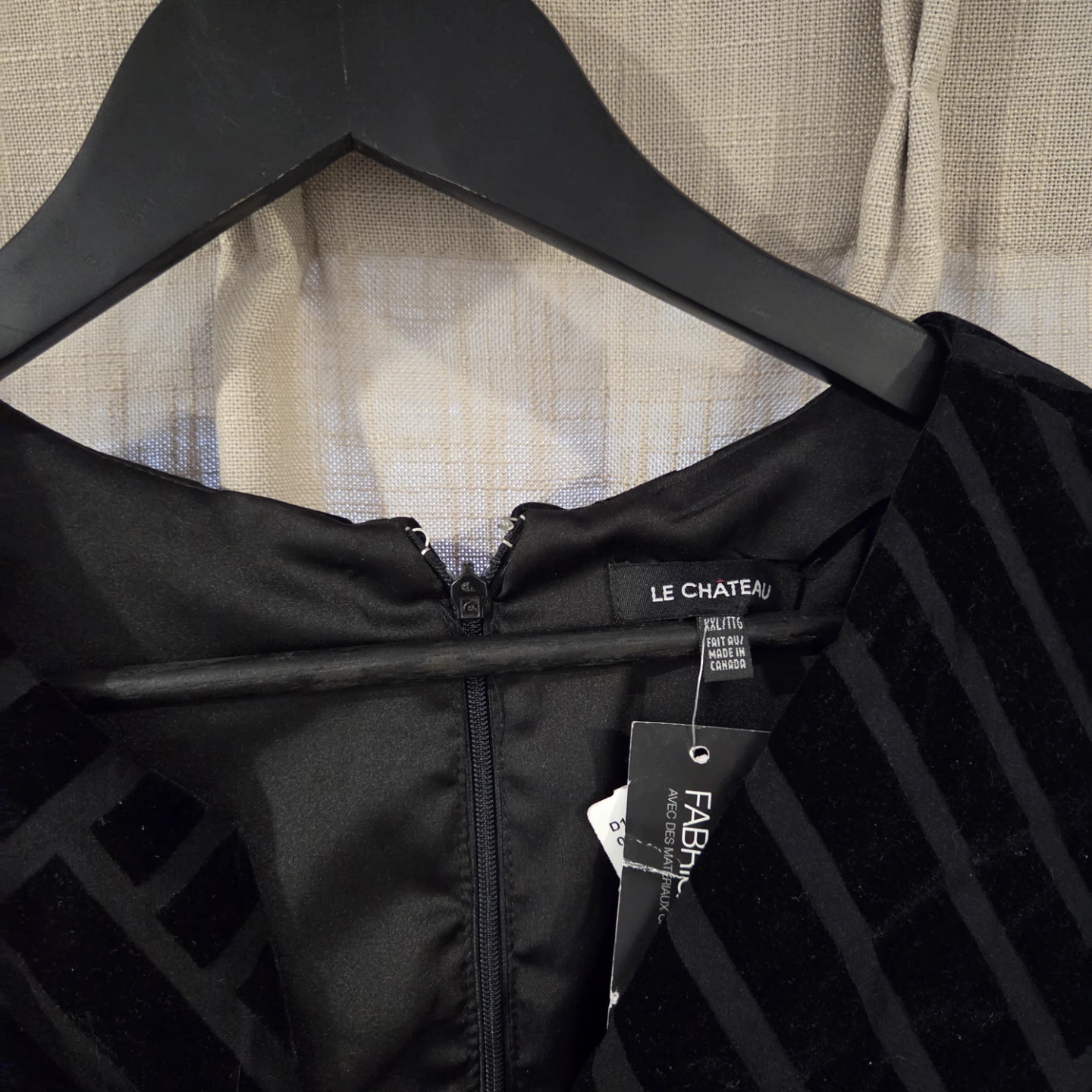 Le Chateau Black Geometric Dress XXL - photo 4