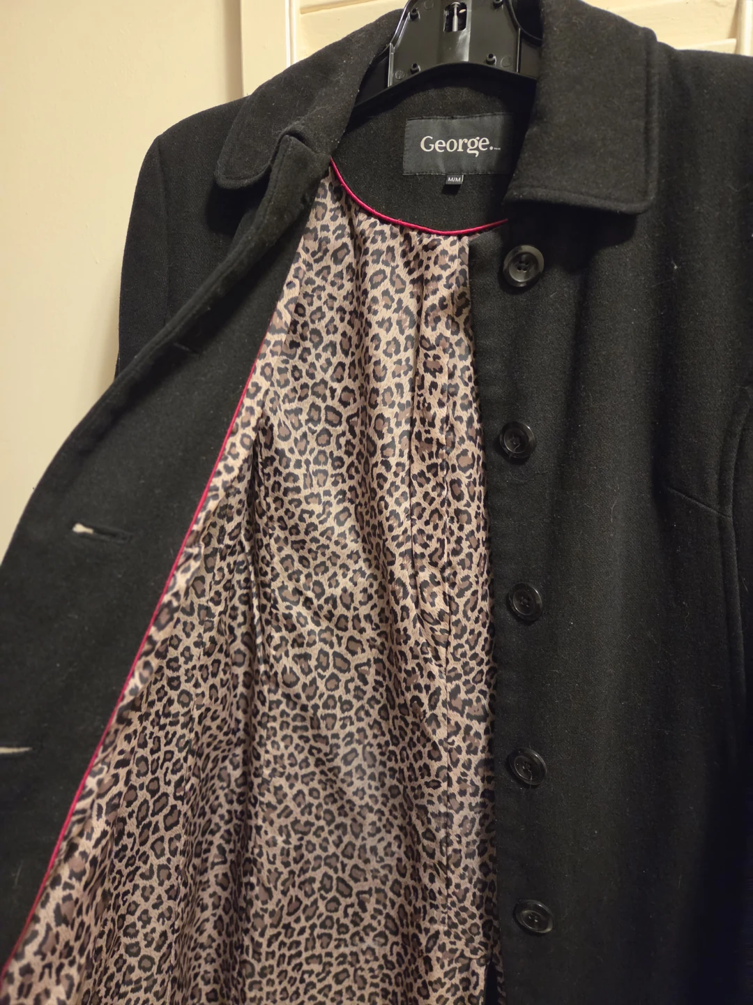 George Blue Wool-Blend Coat - photo 3