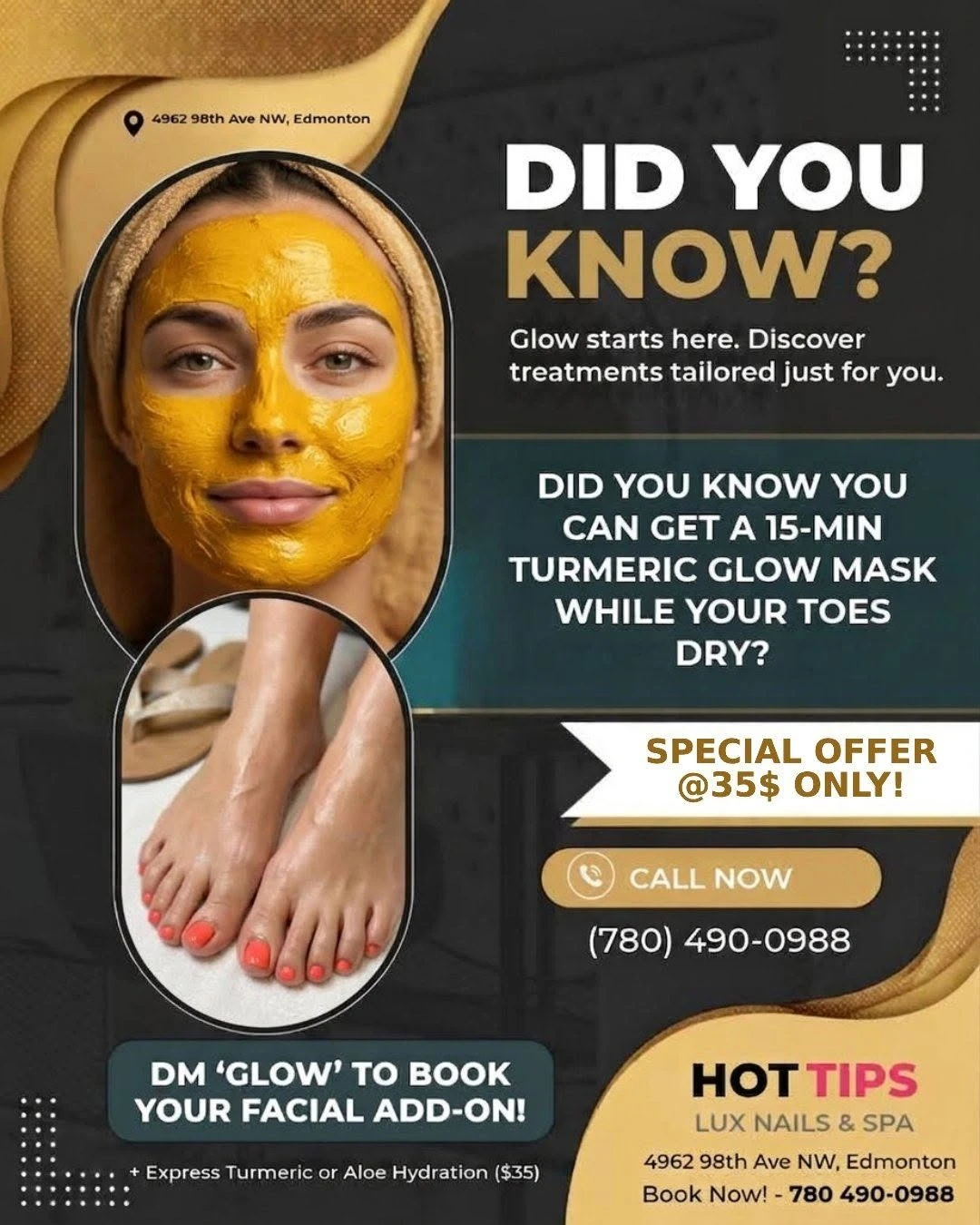 Dual offer for skin and nails
