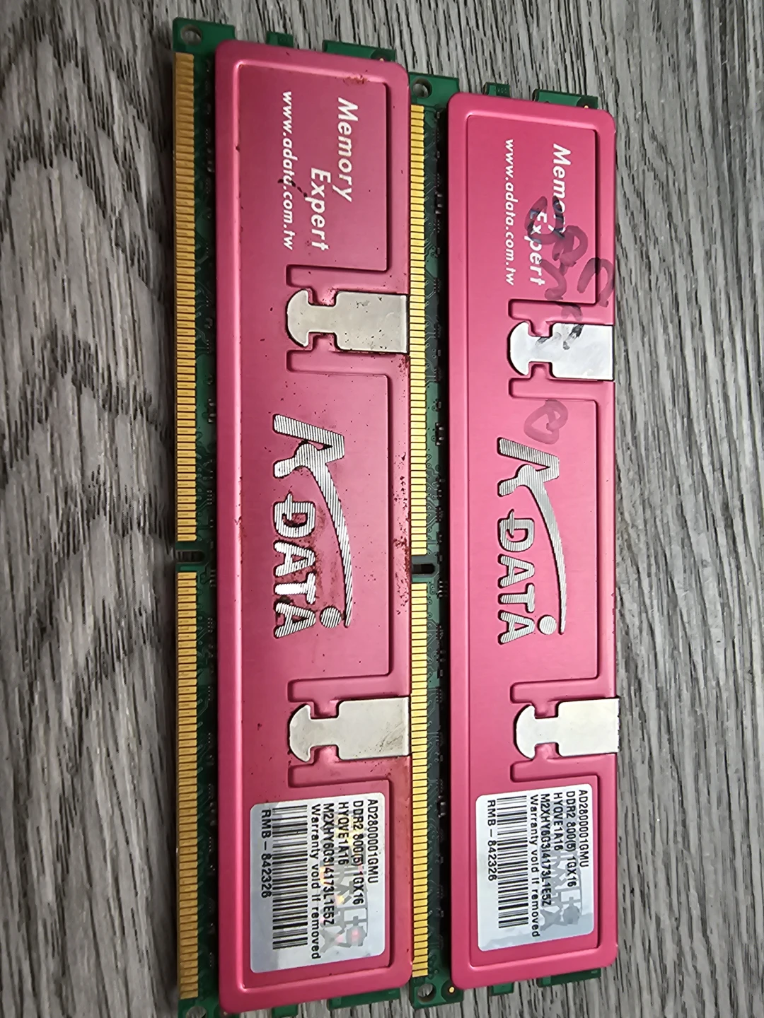 Adata DDR2 800MHz 1GB RAM Modules - photo 4