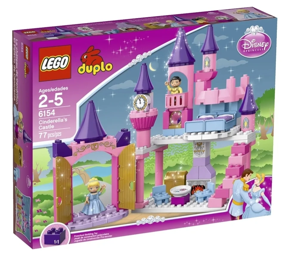 Lego 🧱 duplo 🐇 ✳️Retired✳️ Disney Cinderella's Castle 6154 - photo 5
