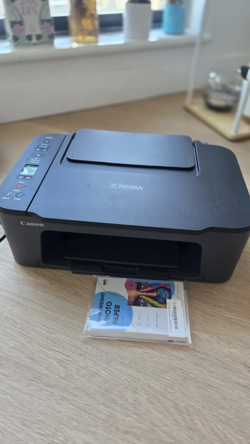 Canon PIXMA TS3420 Wireless Inkjet Printer("No ink included ")