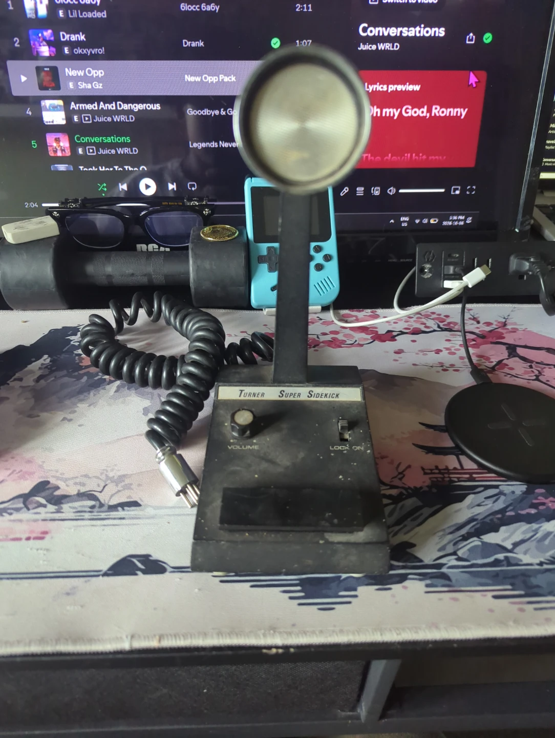 Vintage Turner Super Sidekick Microphone