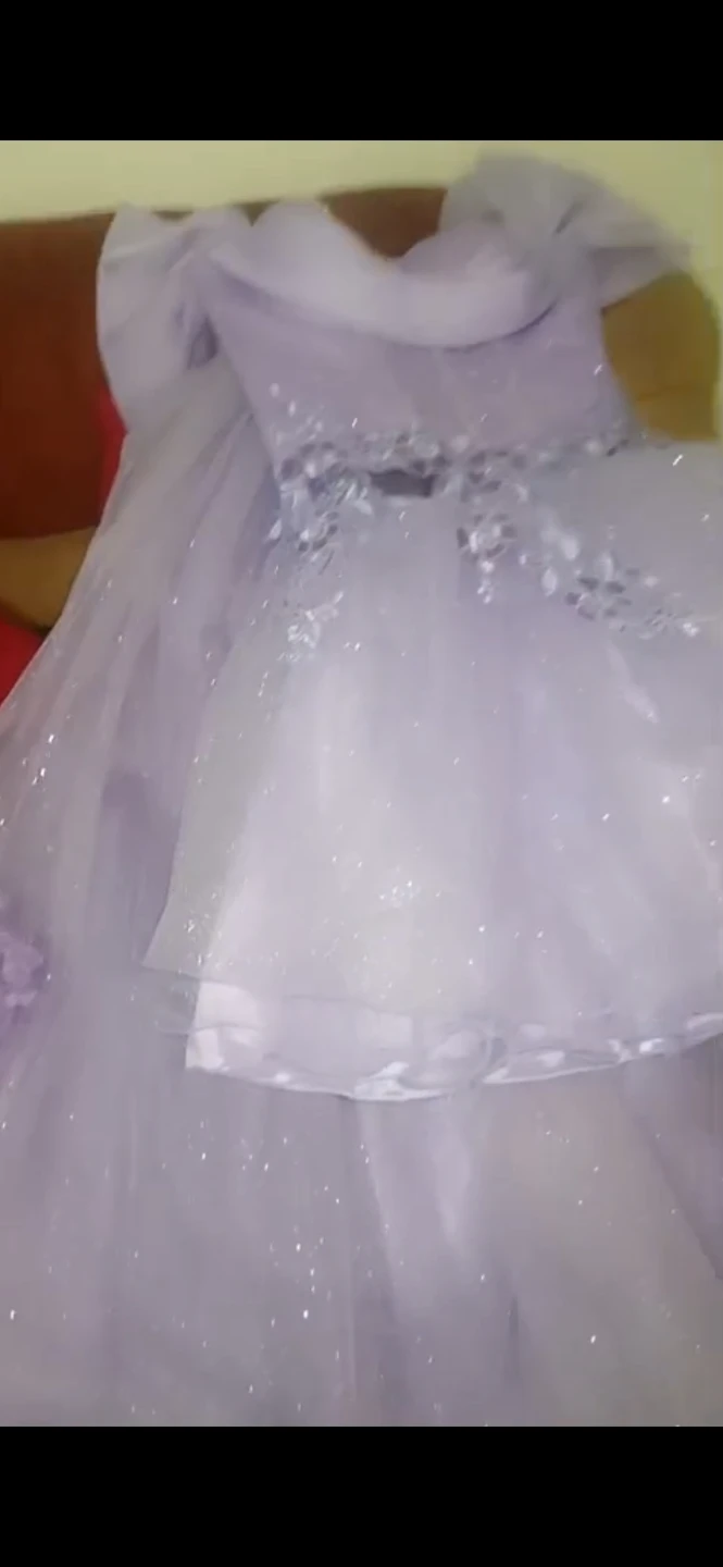 Lavender Quinceanera Ball Gown with Tiara - photo 5