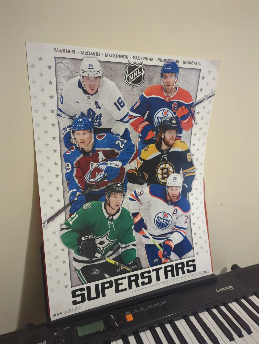 NHL Superstars Hockey Poster - photo 3