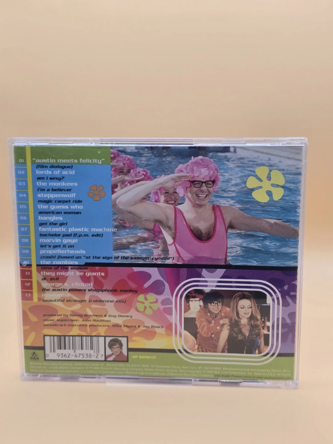 Austin Powers: The Spy Who Shagged Me Soundtrack CD - photo 2