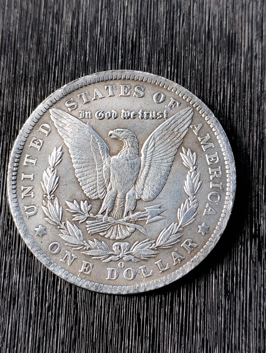 1891 O Morgan Silver Dollar - photo 2