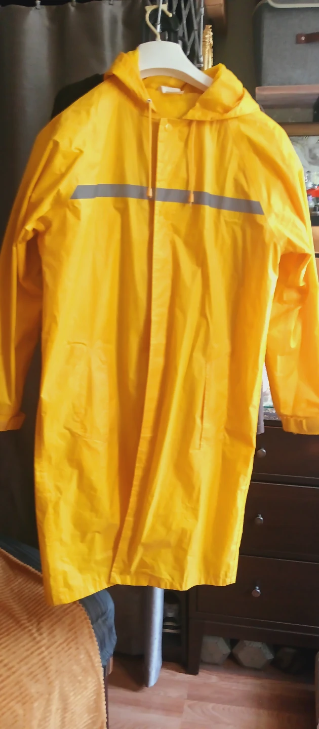 SRUS Safety Yellow Raincoat