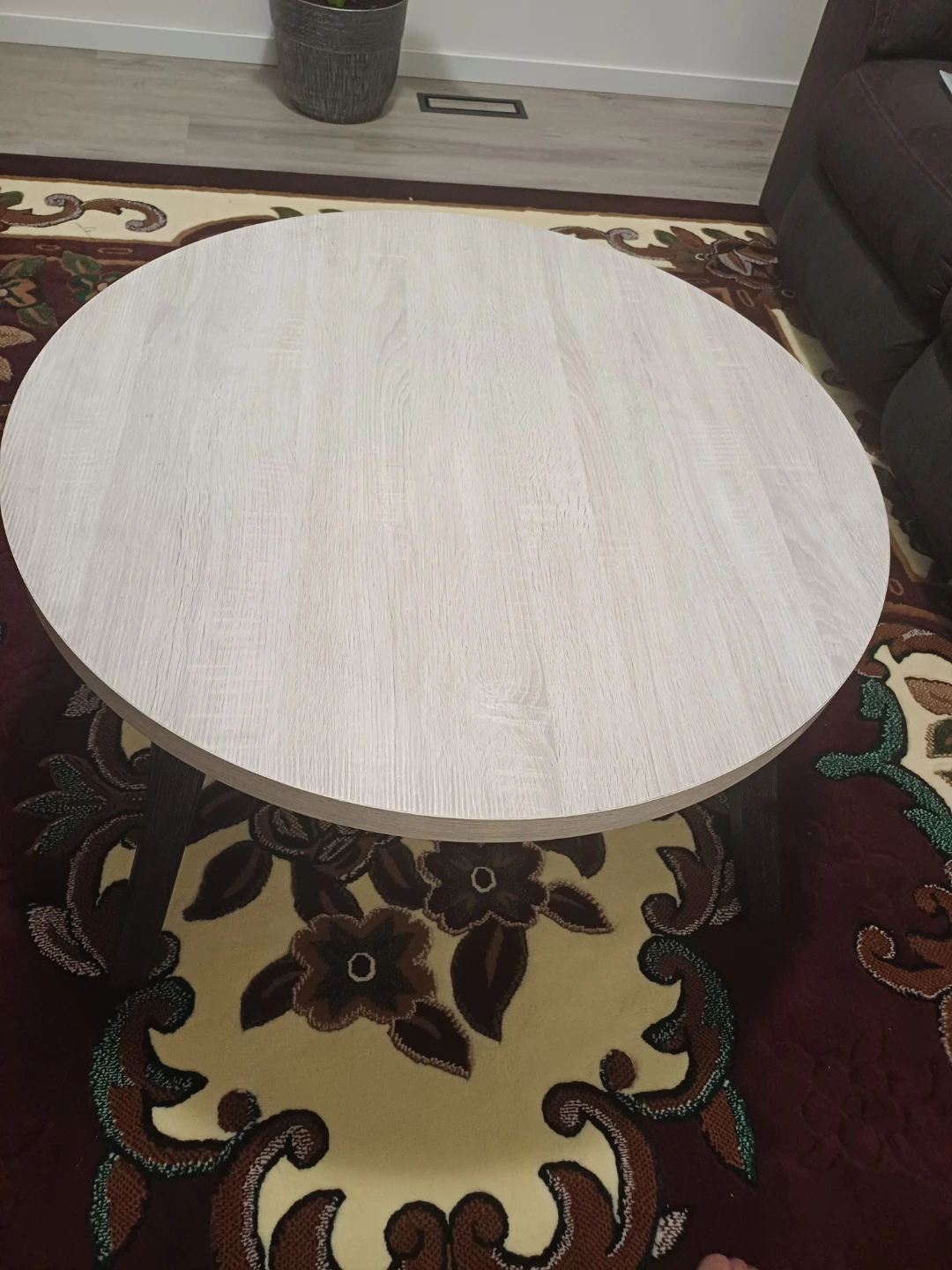 Set of 3 round coffee tables - photo 3