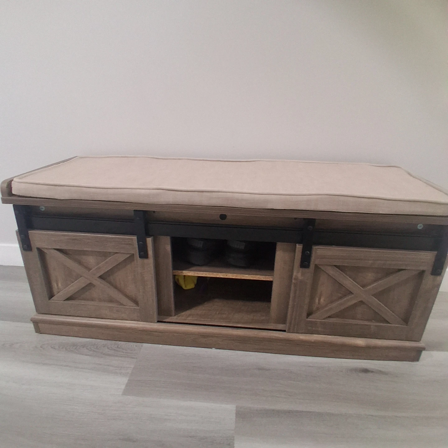 Entryway Shoe Storage Bench