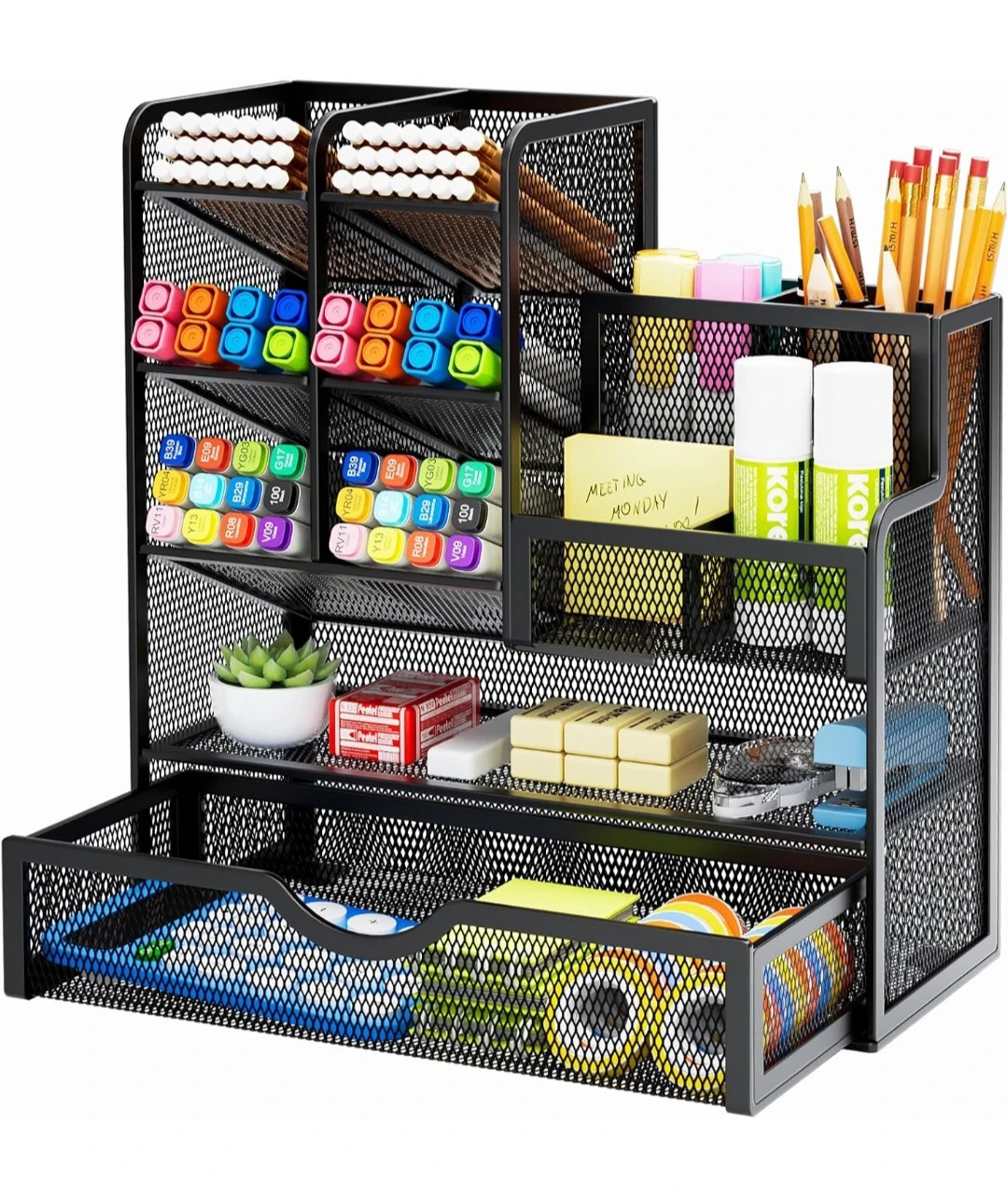 Black Mesh Desk Organizer - photo 2