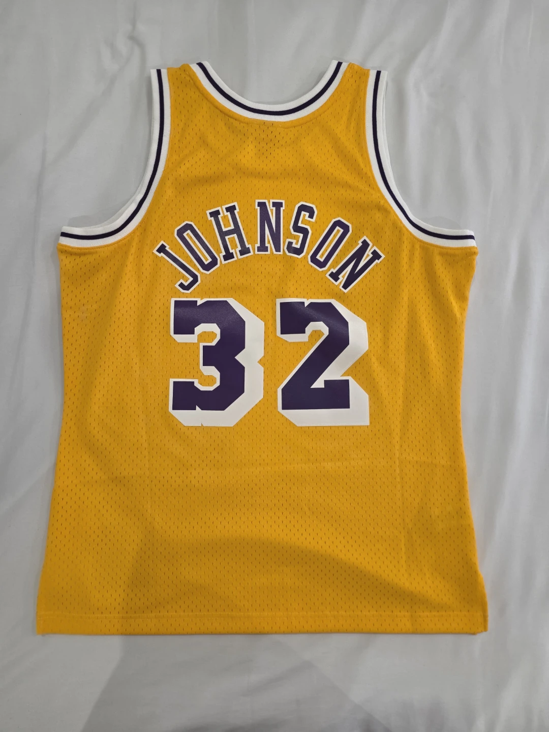 Lakers Showtime Erving 'Magic'  Johnson  Mitchell & Ness Jersey - photo 2