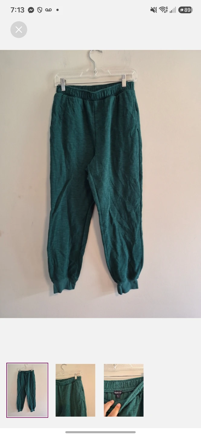 GapBody Green Joggers