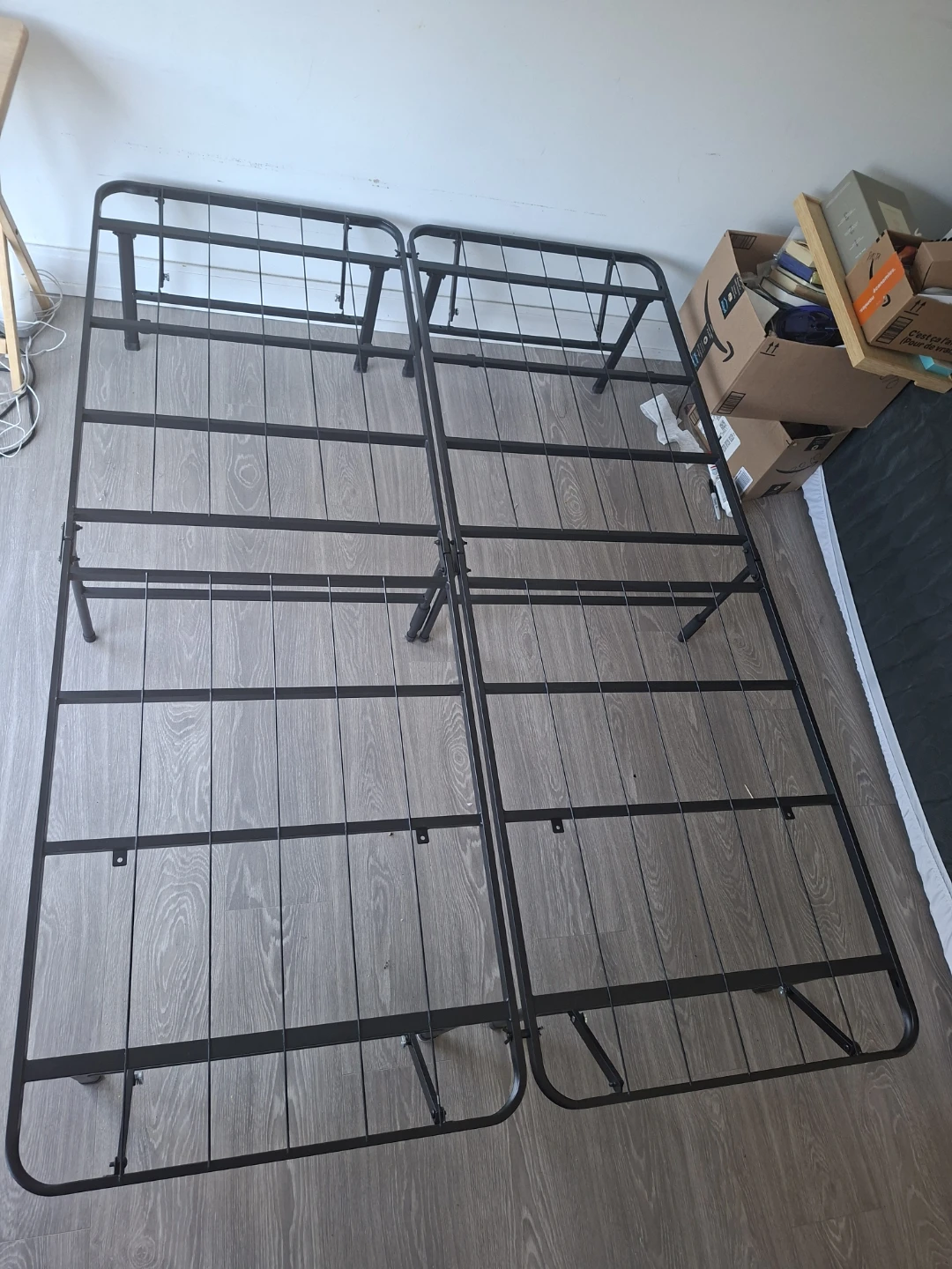 Sturdy Foldable Metal Bed Frame