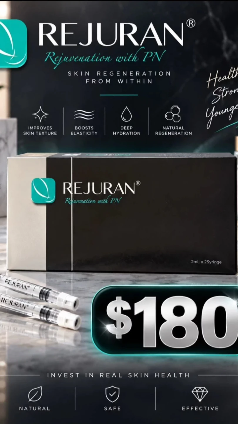 REJURAN Skin Rejuvenation Treatment 2mL x 2 Syringes