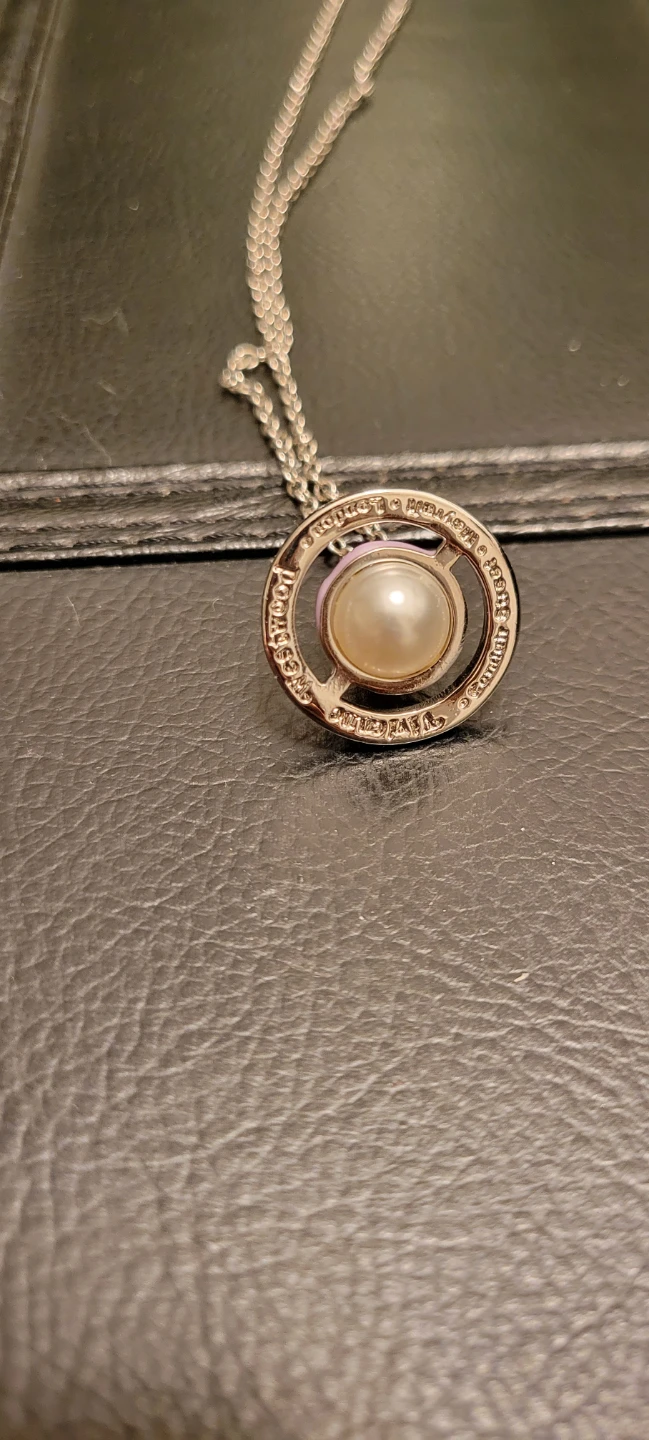 Vivienne Westwood Pearl Saturn Necklace - photo 3