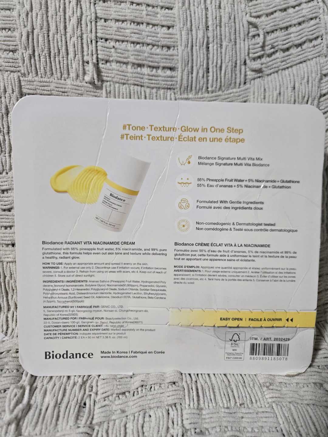 Biodance Radiant Vita Niacinamide Cream 2-Pack - photo 4