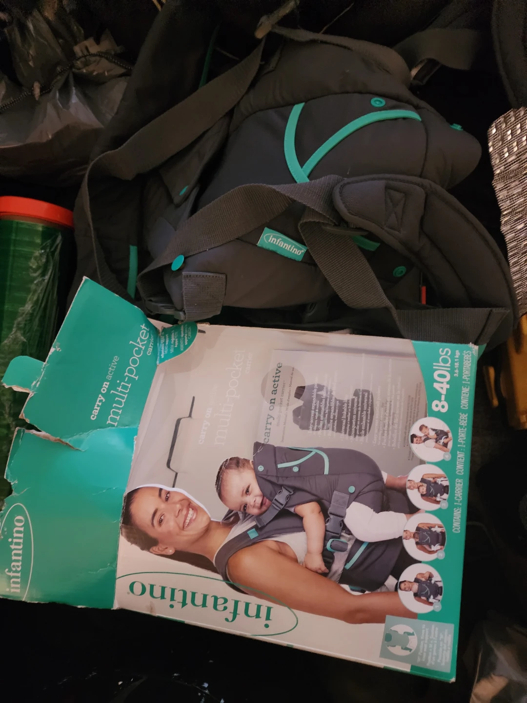 Infantino Carry On Active Multi-Pocket Carrier