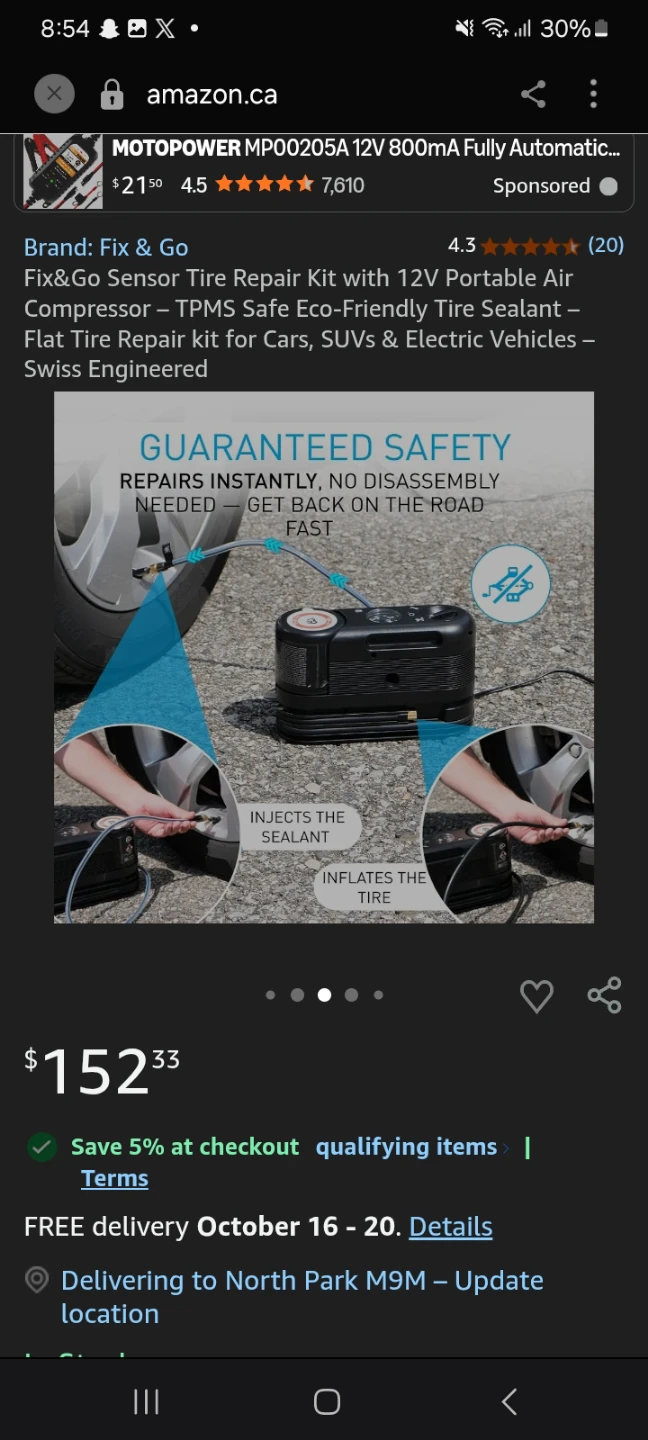 Fix and go tire repair kit - photo 2