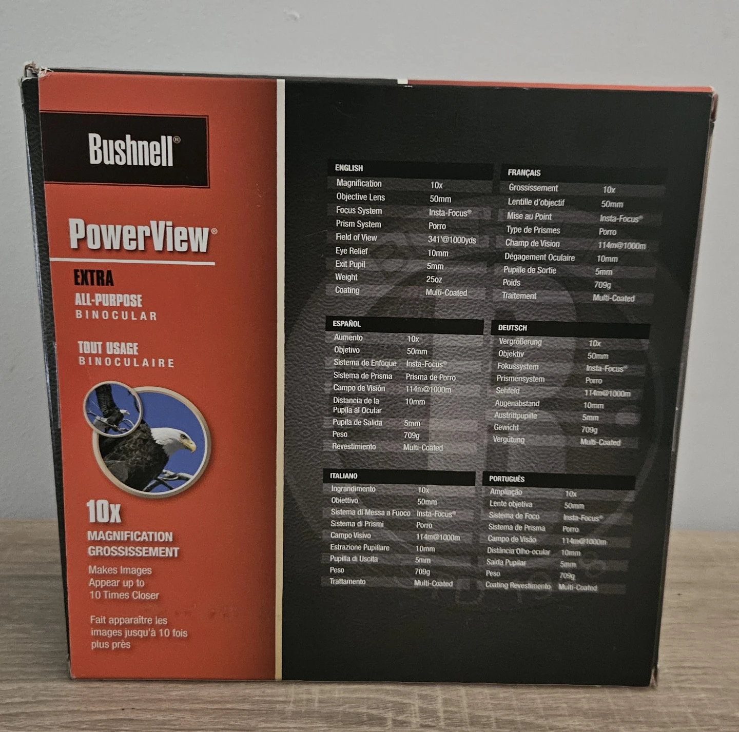 Bushnell PowerView 10x 50mm Binoculars - photo 2