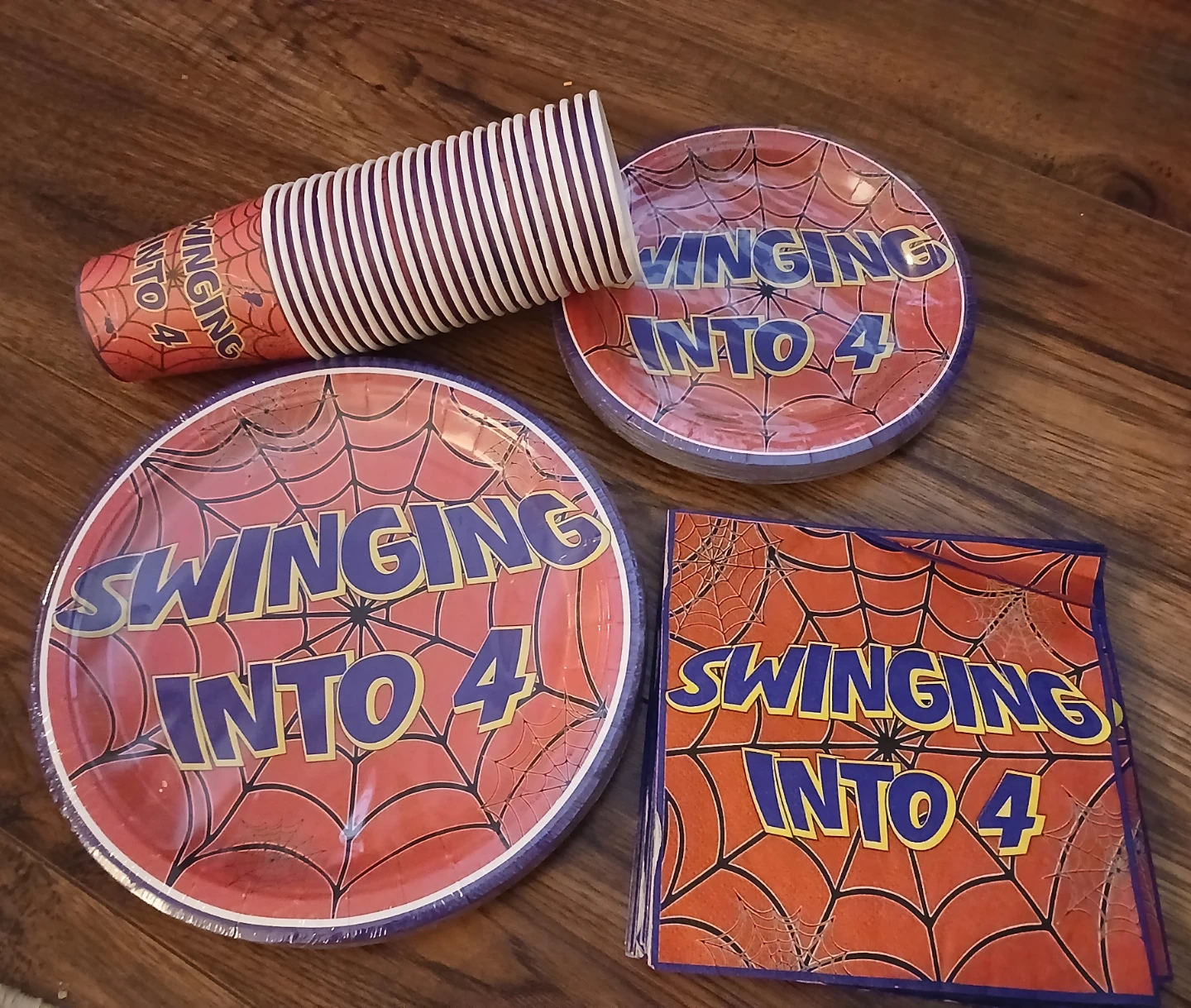Swinging Into 4 Birthday Party Supplies