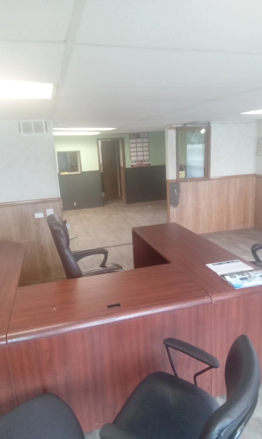 Large U-Shaped Office Desk