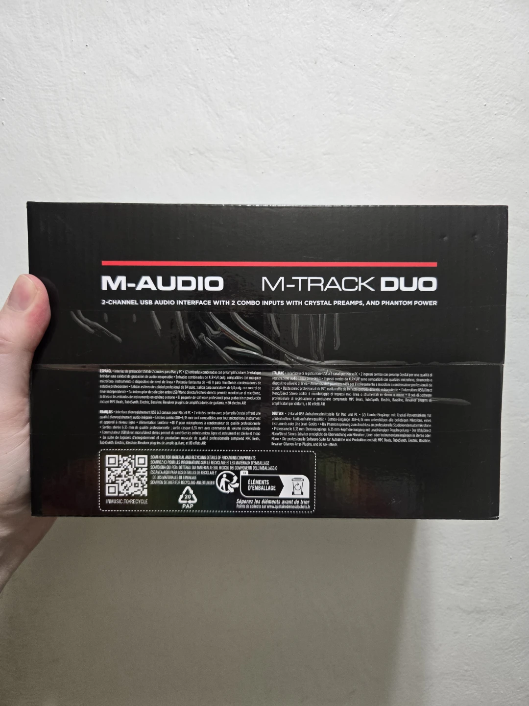 M-Audio M-Track Duo USB Audio Interface - photo 2
