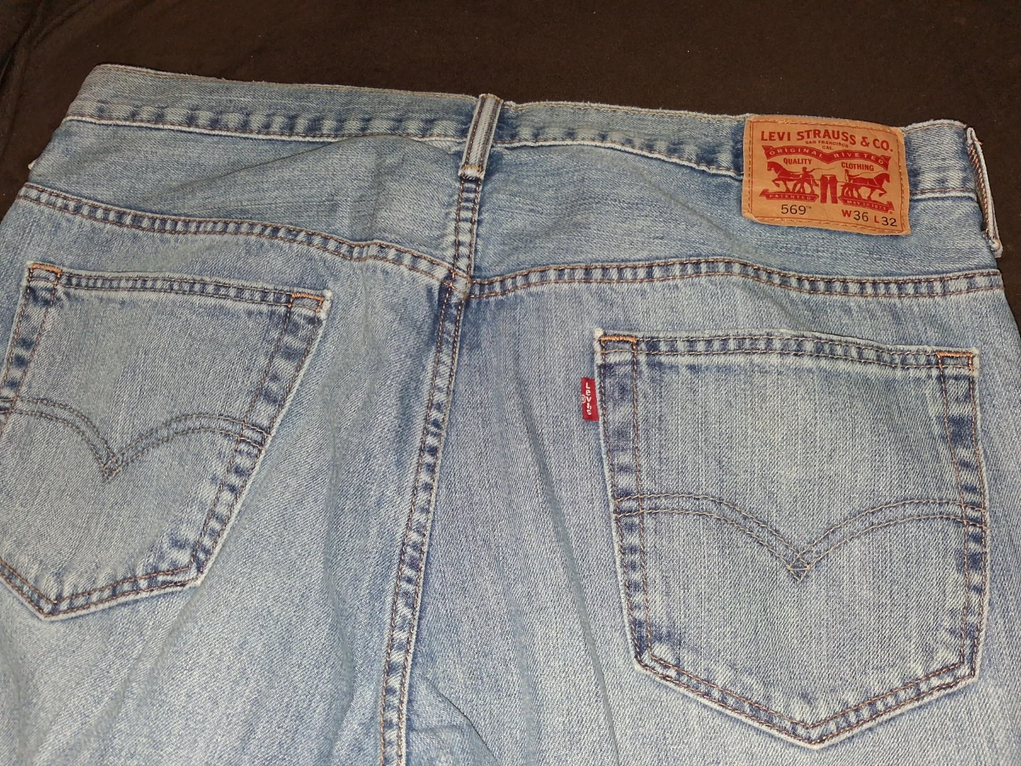 Levi's 569 Loose Straight Jeans W36 L32 - photo 4
