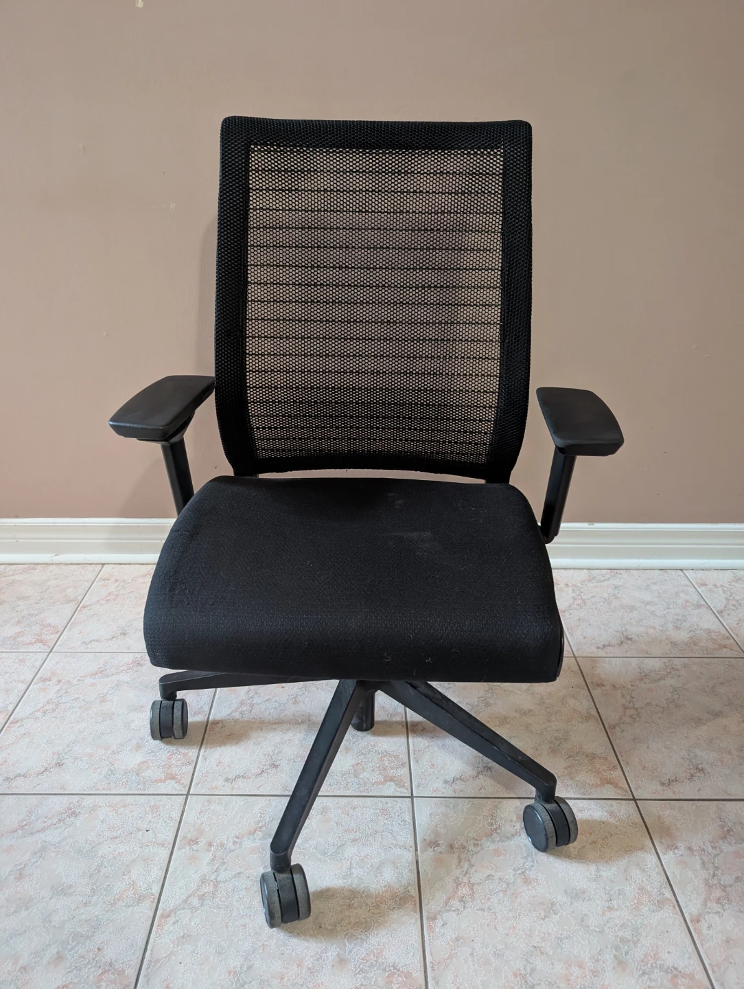 Steelcase Think 465 - Black Ergonomic Mesh Office Chair - photo 4